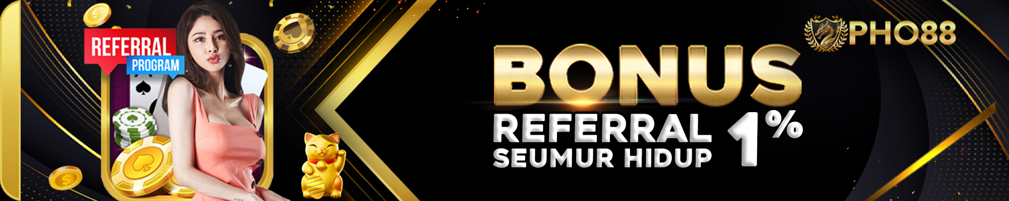 Bonus Referral 1%